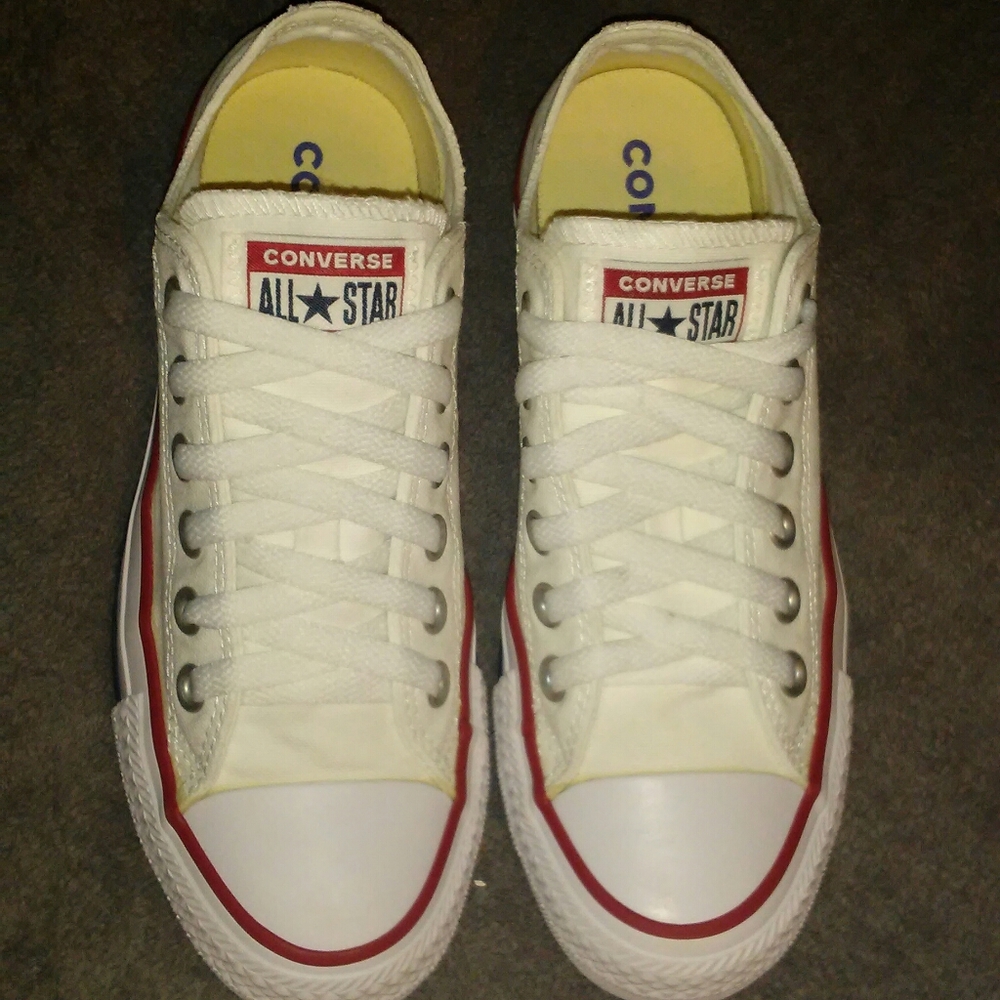 Womens size 6.5 converse white